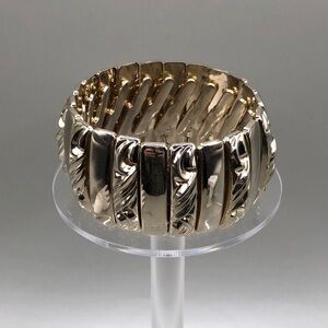 Leading Lady Style Vintage Expansion Accordion Bracelet Small Wrist 6.5